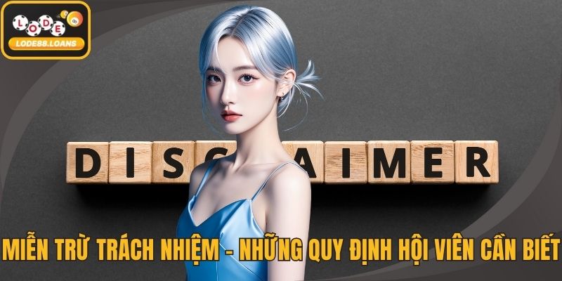 Miễn trừ trách nhiệm